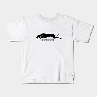 Running greyhound Kids T-Shirt